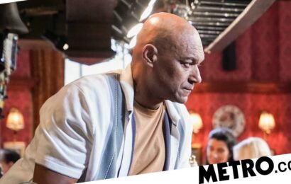 EastEnders' Colin Salmon reveals George's anger as he is accused of murder