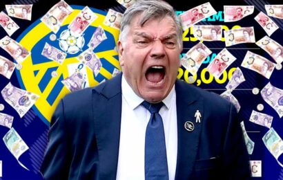 How much Sam Allardyce cost Leeds revealed with boss earning £20,000 per DAY despite getting club relegated | The Sun