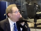 Longtime Yankees baseball announcer gets hit with foul ball during live broadcast