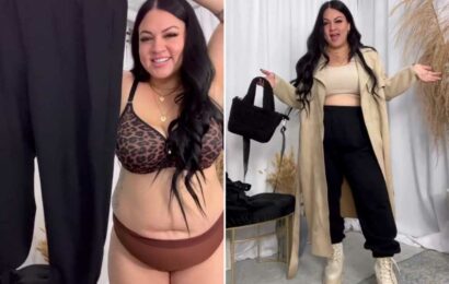 My ‘lazy girl’ outfit for plus size girls is the best, I put looks together in minutes that look chic & have max comfort | The Sun