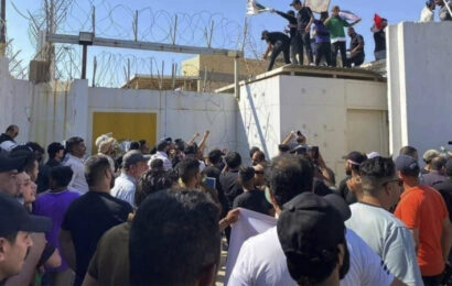 Protesters storm Sweden’s embassy in Baghdad in protest over Koran burning