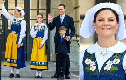 Swedish royals celebrate the country&apos;s National Day