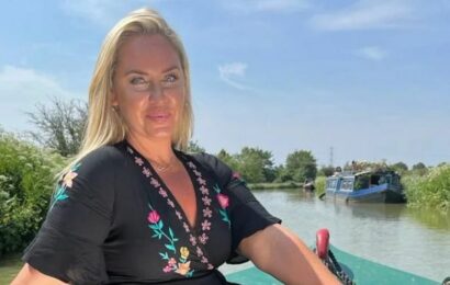 This Morning’s Josie Gibson branded ‘beautiful’ as she enjoys the soaring heat on a boat