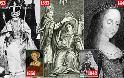 This week in royal history: THREE Queens are crowned