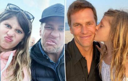 Tom Brady: Daughter Vivian will ‘kill me’ for posting ‘adorable’ funny-face selfie