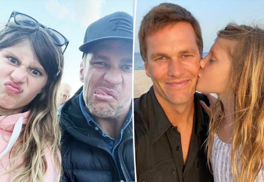 Tom Brady: Daughter Vivian will ‘kill me’ for posting ‘adorable’ funny-face selfie