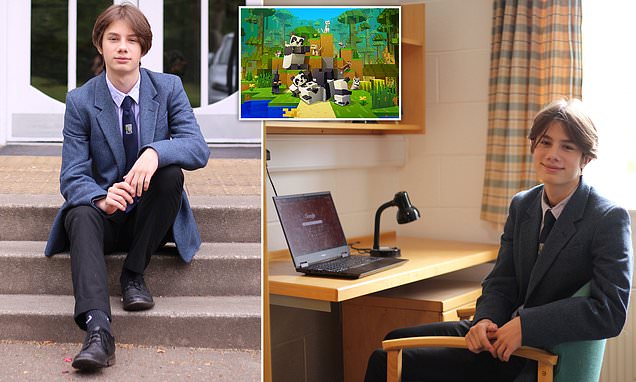 Ukrainian schoolboy, 17, makes a fortune by selling Minecraft business