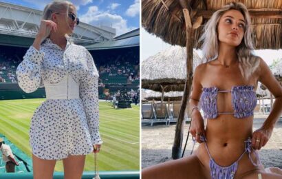 Who is Taylor Fritz's girlfriend Morgan Riddle? Stunning model and influencer cheering him on at French Open | The Sun