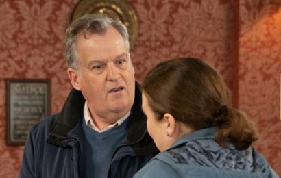 Brian reveals he considered faking his own death in Corrie