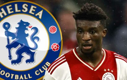 Chelsea leading Arsenal in race for £40m Ajax star Kudus but transfer could depend on Man Utd’s Hojlund move | The Sun