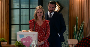 Corrie fans gasp as Sarah’s baby’s dad is ‘exposed’ in cruel twist at baby party
