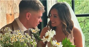 Corrie’s Katy star Georgia May Foote weds musician Kris Evans in gorgeous ceremony