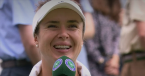 Elina Svitolina vows to 'drink beer' after reaching Wimbledon semi-final