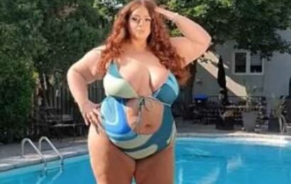 I’m a fat hottie who loves flashing the flesh in her bikini & Barbie pink latex – I know you hate me, I don’t care | The Sun