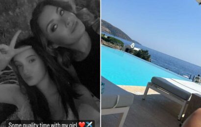 Inside newly-single Kym Marsh's holiday with lookalike daughter – after split with husband | The Sun