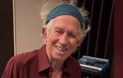 Keith Richards in cheeky quip to Mick Jagger as star celebrates landmark day