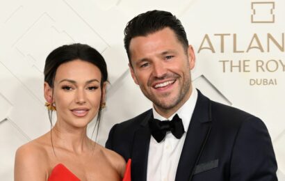 Mark Wright and Michelle Keegan update fans on swimming pool at £3.5m mansion