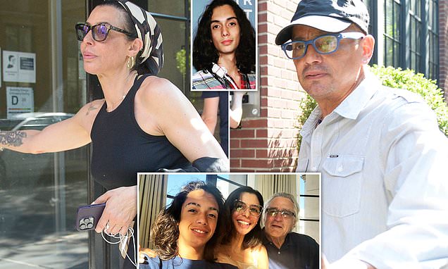 Mother and father of Leandro De Niro are seen after posting tributes