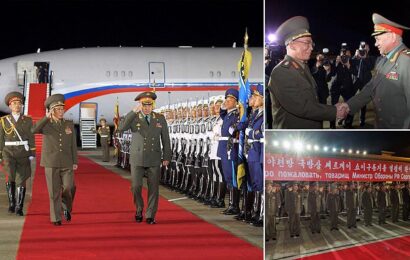 North Korea rolls out the red carpet for nuclear ally Russia