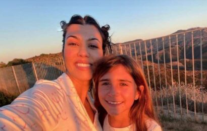 Penelope Disick, 11, & makeup-free mom Kourtney Kardashian share new video inside star's massive bathroom at $9M mansion | The Sun