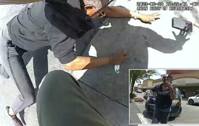 Shocking video shows LA officers slamming woman to the ground