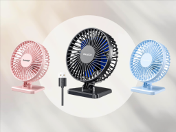 Shoppers Say This Desk Fan With 12K 5-Star Reviews Is a 'Tiny Tornado of Coolness' & It's Only $6 for Prime Day