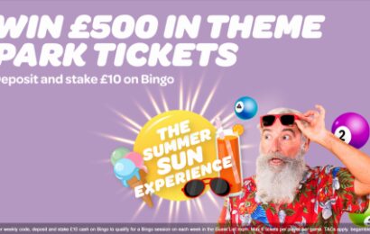 Sun Bingo has £500 staycation vouchers and experience day vouchers to be won | The Sun