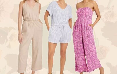 These Rompers & Jumpsuits Make It Easy To Look Cute — & Are Less Than $35