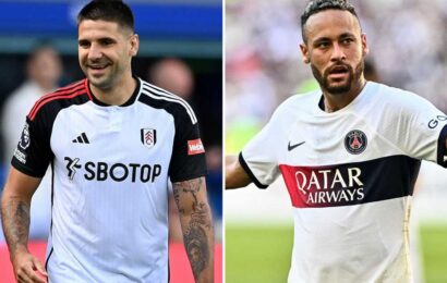 Aleksandar Mitrovic set to team up with Neymar at Al-Hilal if Saudi club meet Fulham's asking price | The Sun