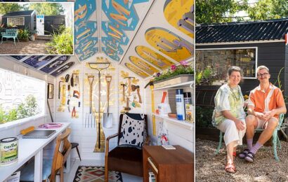 Artist&apos;s &apos;Frankenshed&apos; hut built from old timber wins shed of year