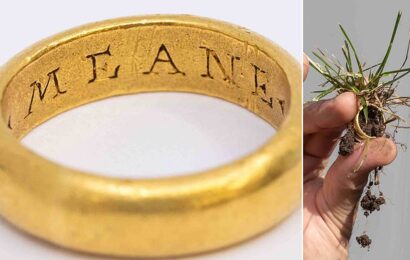 Detectorist finds 460-year-old ring &apos;hidden by Sheriff of Nottingham&apos;