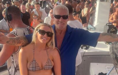England Lionesses star Chloe Kelly parties in Ibiza with Wayne Lineker