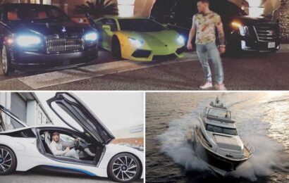 Inside UFC legend Conor McGregor’s £2.5m car collection with two Lamborghinis and four Rolls Royces and luxury £3m yacht – The Sun | The Sun