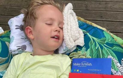 Mother reveals her three-year-old son&apos;s  battle with dementia