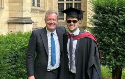 Piers Morgan is a proud dad as he shares rare pic of youngest son as he graduates uni