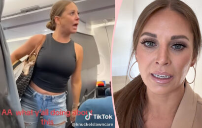 Viral Plane Lady Returns To Airport – And Has An Eerie Answer About What She Saw!