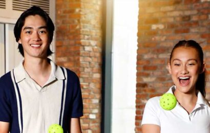 ‘TSITP’ Stars Lola Tung & Sean Kaufman Are Pickle Ball Chic In New Photos at IHG Hotels & Resorts Athletic Club In NYC