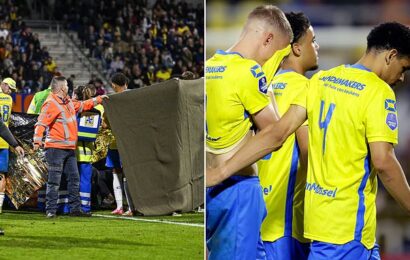 Ajax match against RKC Waalwijk abandoned after goalkeeper collapses