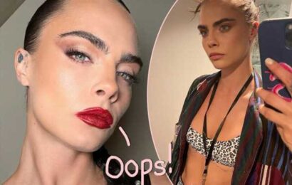 Cara Delevingne Goes Topless To Show New Tattoo – But Fans Can't Stop Looking At The SPELLING ERROR!