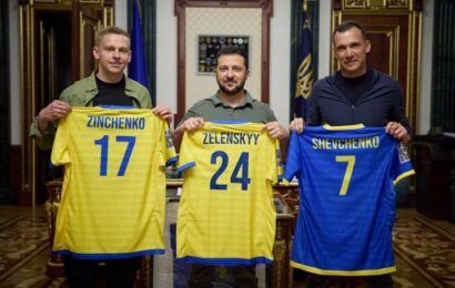 Chelsea legend Shevchenko made advisor to Ukraine war leader Zelensky – while Putin cosies up to ex club boss Abramovich | The Sun