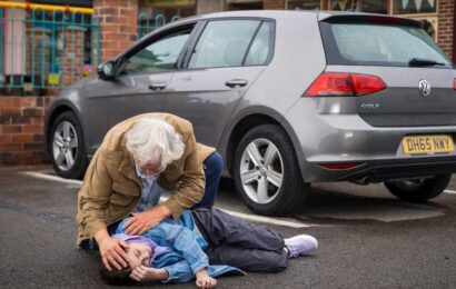 Coronation Street child rushed to hospital after car accident horror | The Sun
