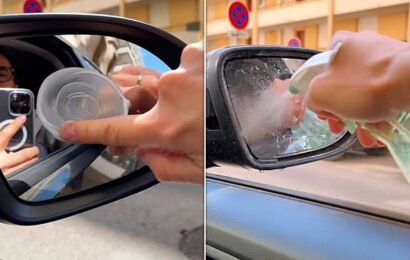 Drivers warned against viral TikTok cleaning hacks