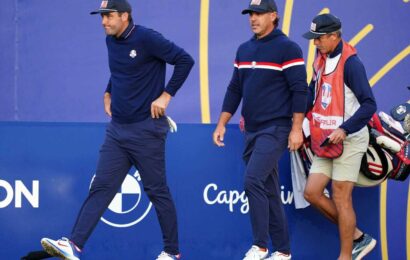 Europe within five points of Ryder Cup glory after Scheffler and Koepka hammered