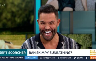 Good Morning Britain guests divided over skimpy sunbathing