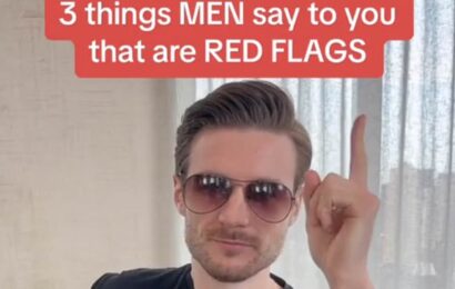 I&apos;m a dating coach and here are 3 things men say that are red flags