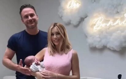 Laura Anderson begs fans to not ask about Gary Lucy romance as they welcome baby