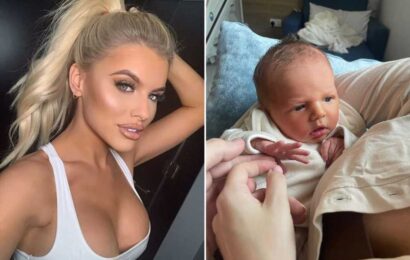 Love Island's Hayley Hughes reveals her son's unusual name after giving birth | The Sun
