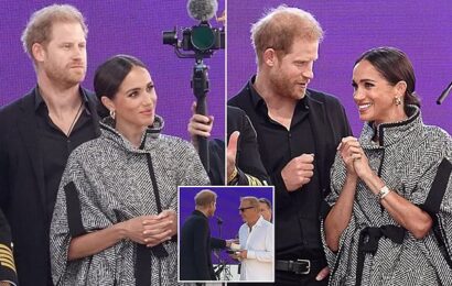 Meghan and Harry join Kevin Costner at his $26 m polo field