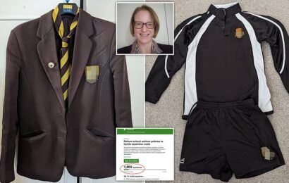 Mother &apos;forced to spend £200 a year&apos; on school uniform demands change