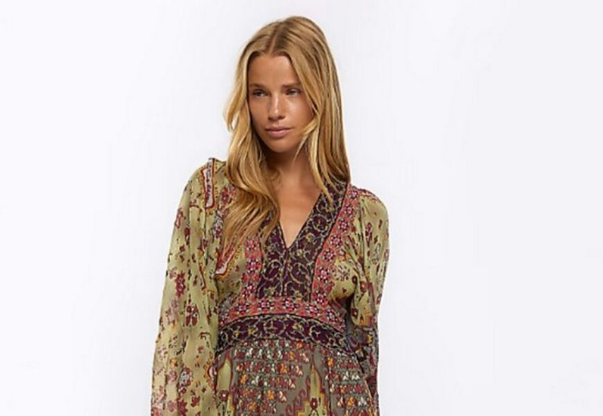 River Island nails autumn’s boho trend with ‘beautiful’ paisley print maxi dress River Island nails autumn’s boho trend with ‘beautiful’ paisley print maxi dress